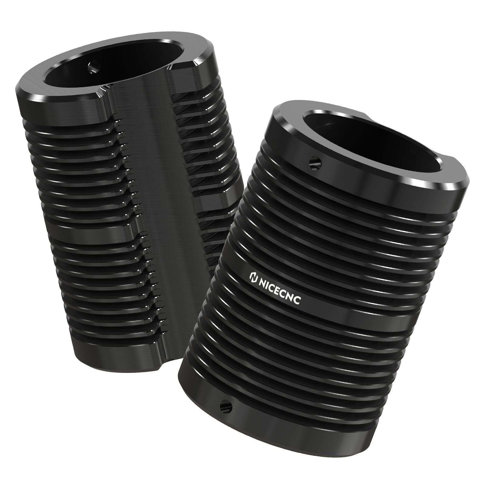 Pair ATV 16Pins Front Shock Absorber Coolers For Yamaha YFZ450R 2009-2024