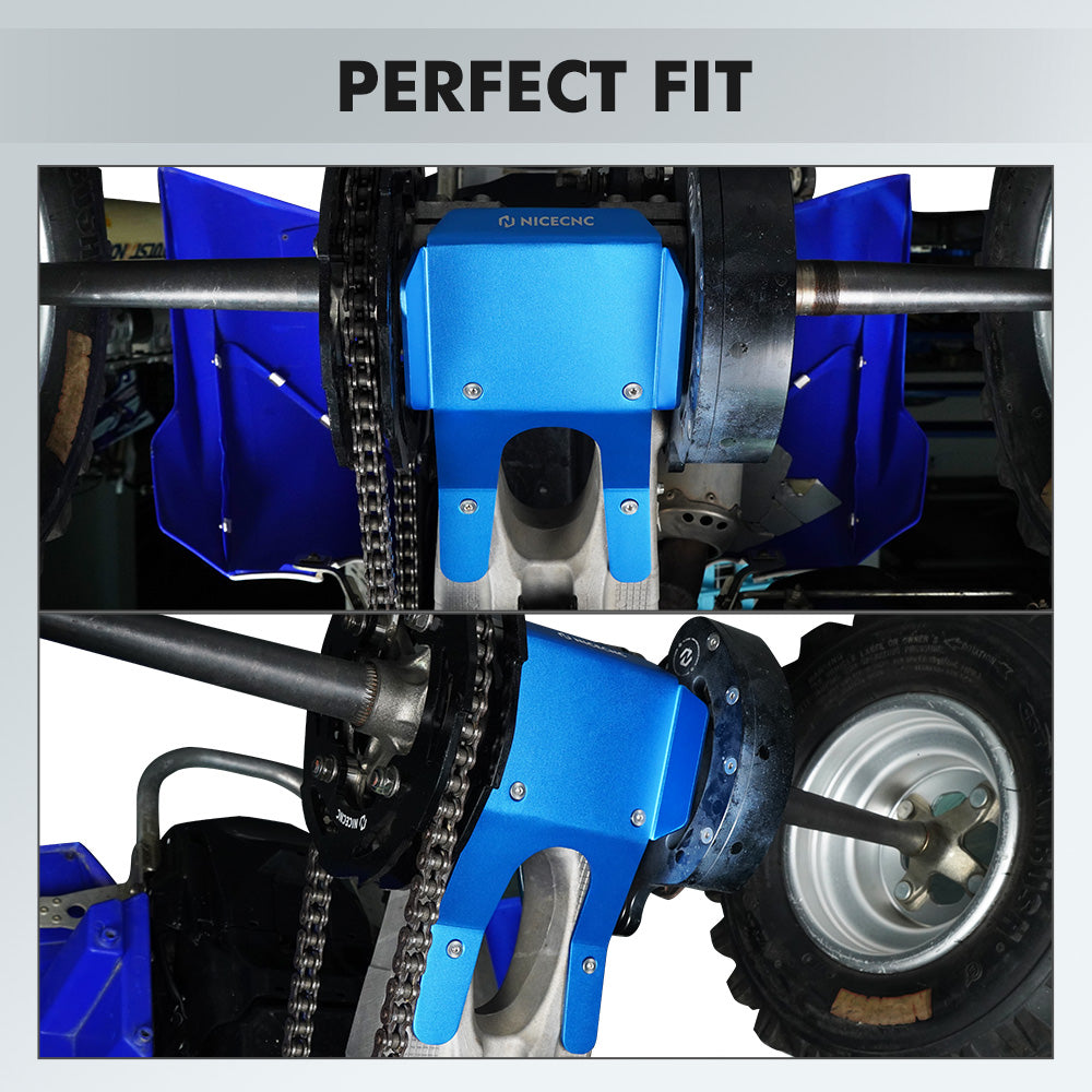 ATV Rear Swing Arm Skid Plate Guard For Yamaha YFZ450R 2009-2024