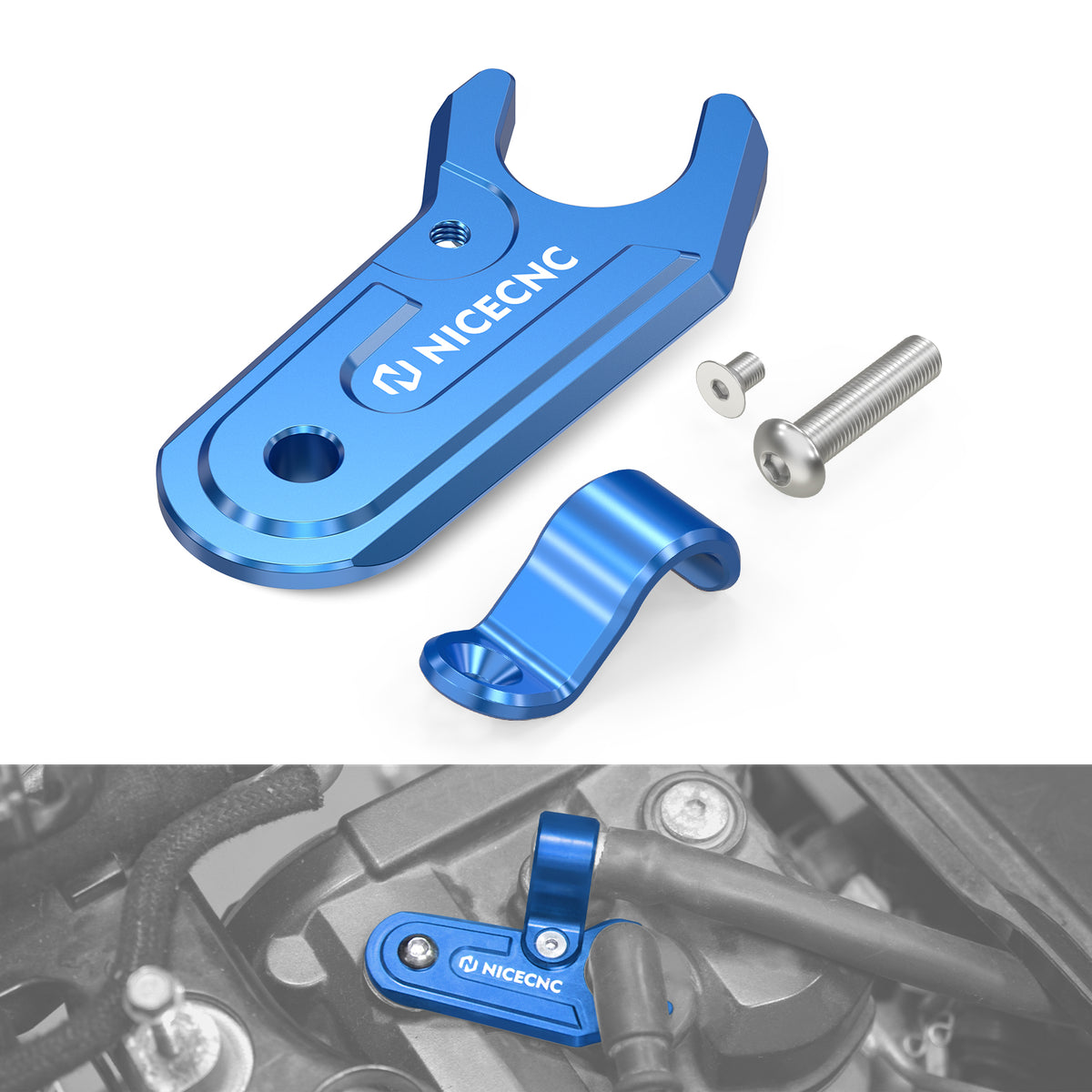 Upgraded Spark Plug Boot Hold Down For Yamaha YFZ450R 2009-2025