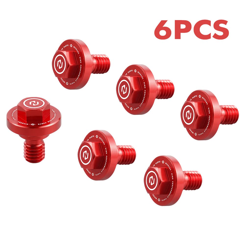 Fork Cover M6X8 Bolt Screw 6PS For Beta 2020-2024 RR/RR-S/RX XTRAINER 300