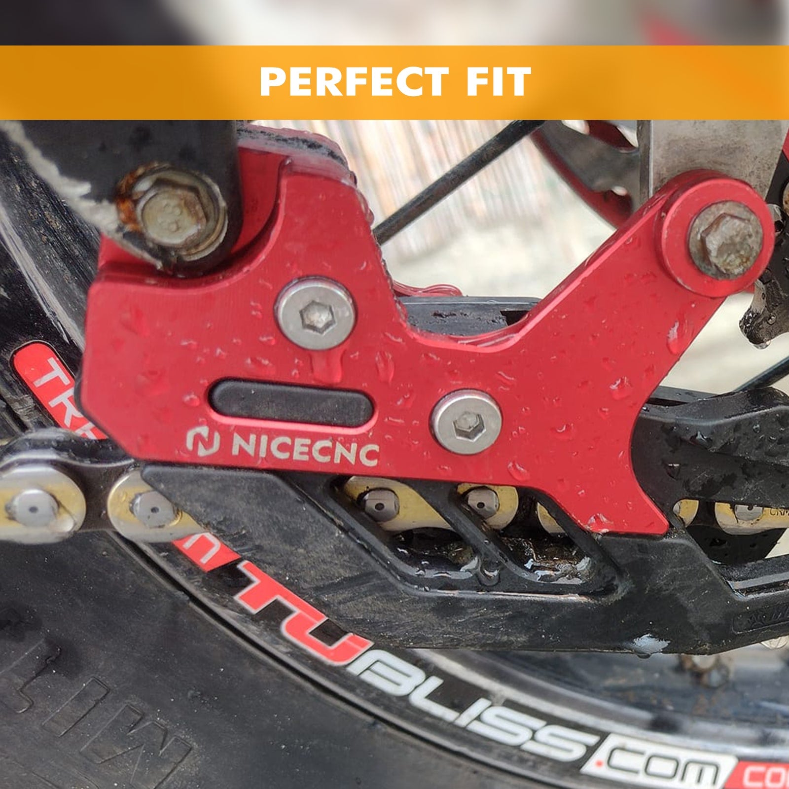 Red and Black Chain Guide For Beta RR RS 125-525 2010-2024