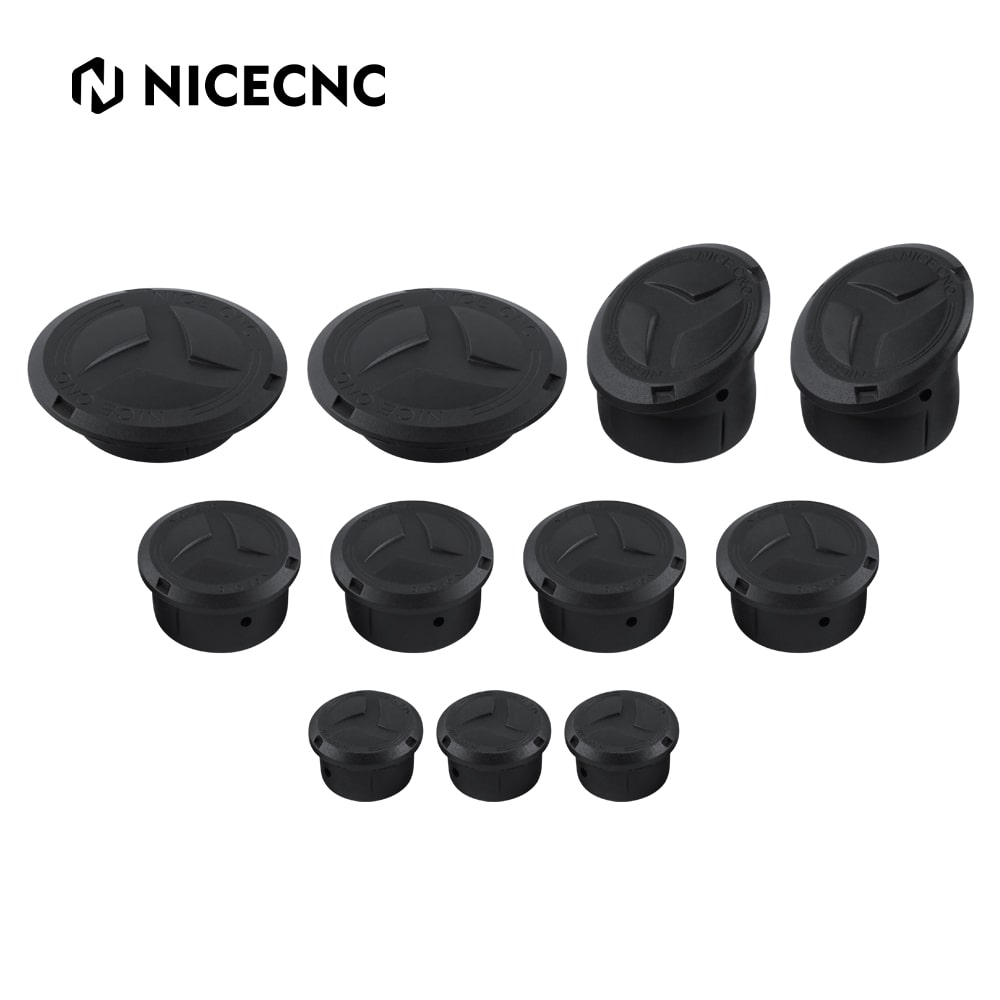 11pcs Motorcycle Frame Hole Caps Cover Plugs For BMW R 1250 GS Adventure 2018-2024