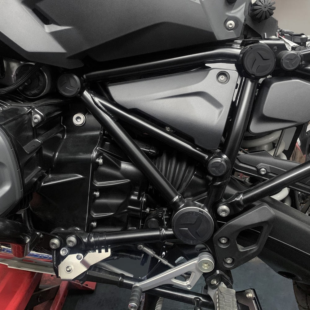 11pcs Motorcycle Frame Hole Caps Cover Plugs For BMW R 1250 GS Adventure 2018-2024