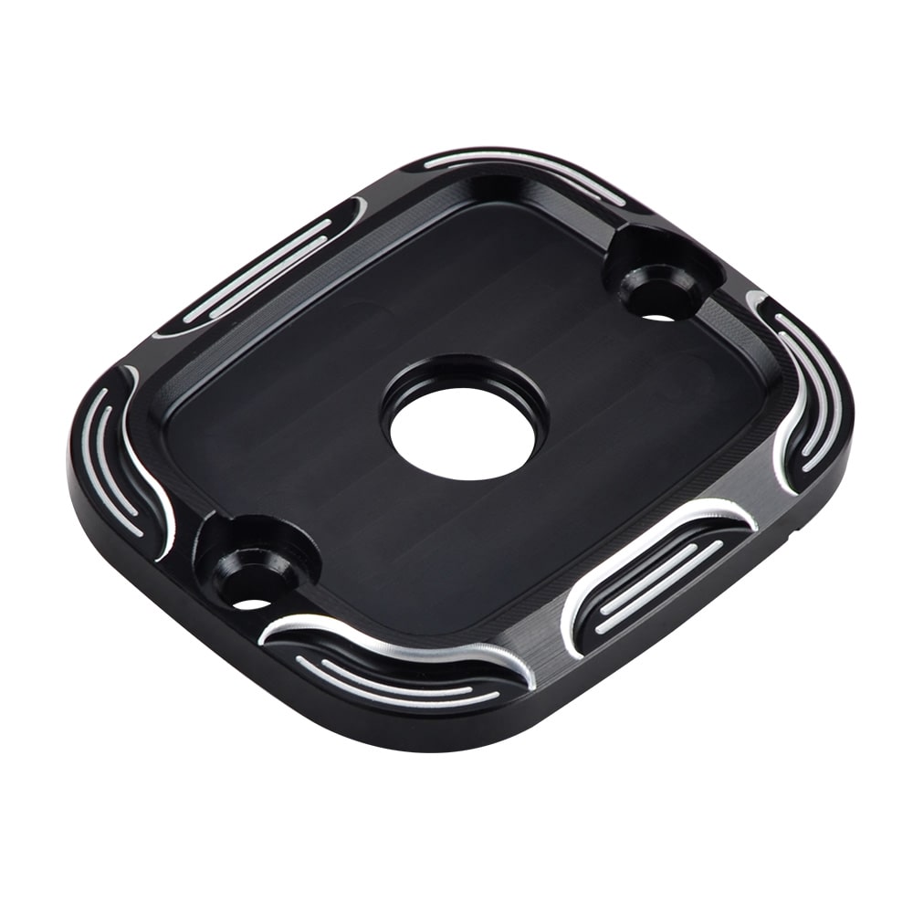 Front Hydraulic Brake Master Cylinder Cover Cap For Harley Davidson