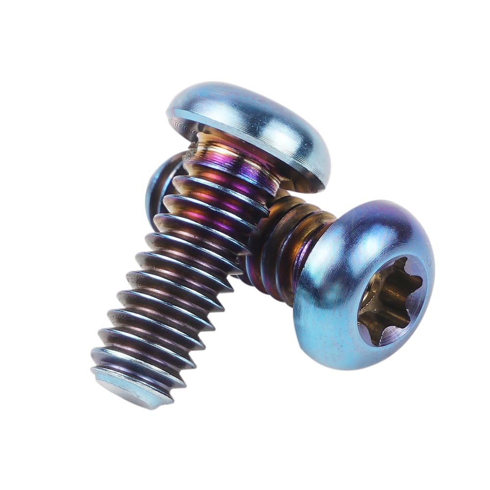 5pcs Titanium Alloy Derby Cover Screws For Harley Ultra Limited Tri Glide Street Glide