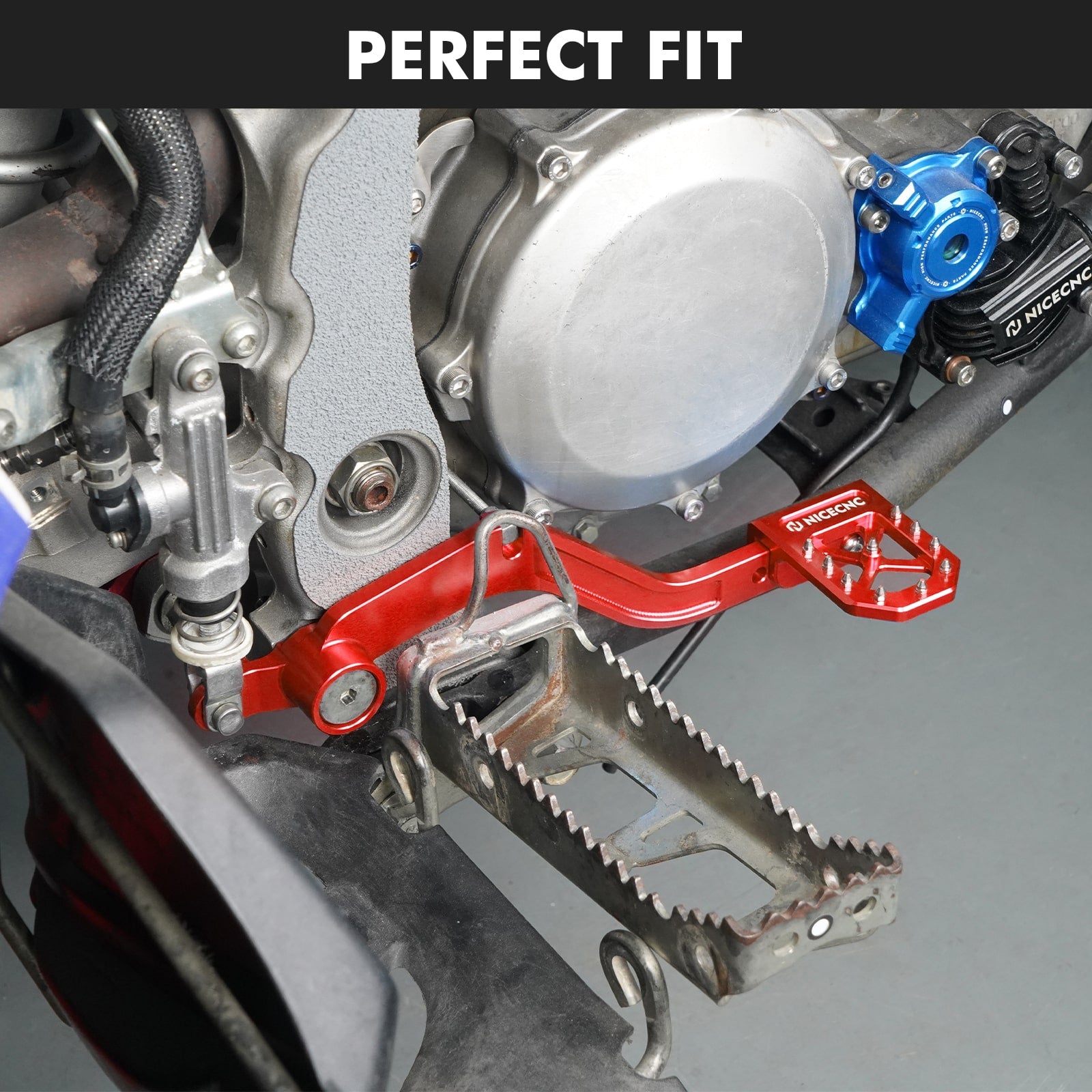 ATV Adjustable Rear Brake Pedal Lever For Yamaha YFZ450R 2009-2024