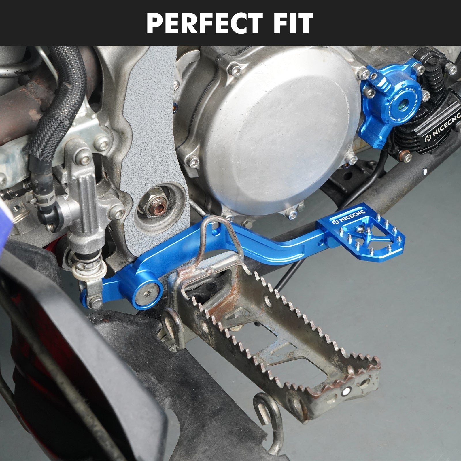 ATV Adjustable Rear Foot Brake Pedal Lever Kit For Yamaha YFZ450R