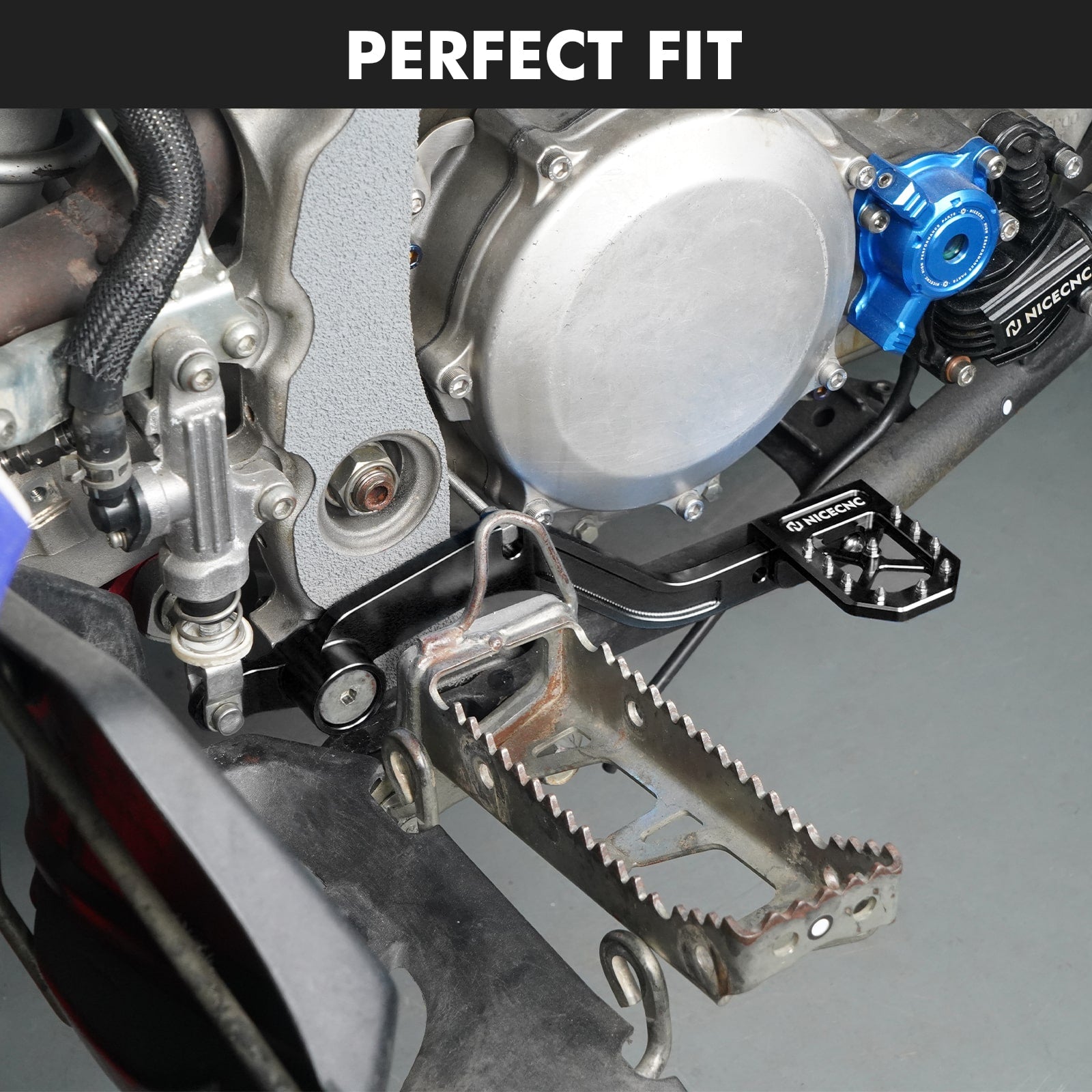 ATV Adjustable Rear Brake Pedal Lever For Yamaha YFZ450R 2009-2024