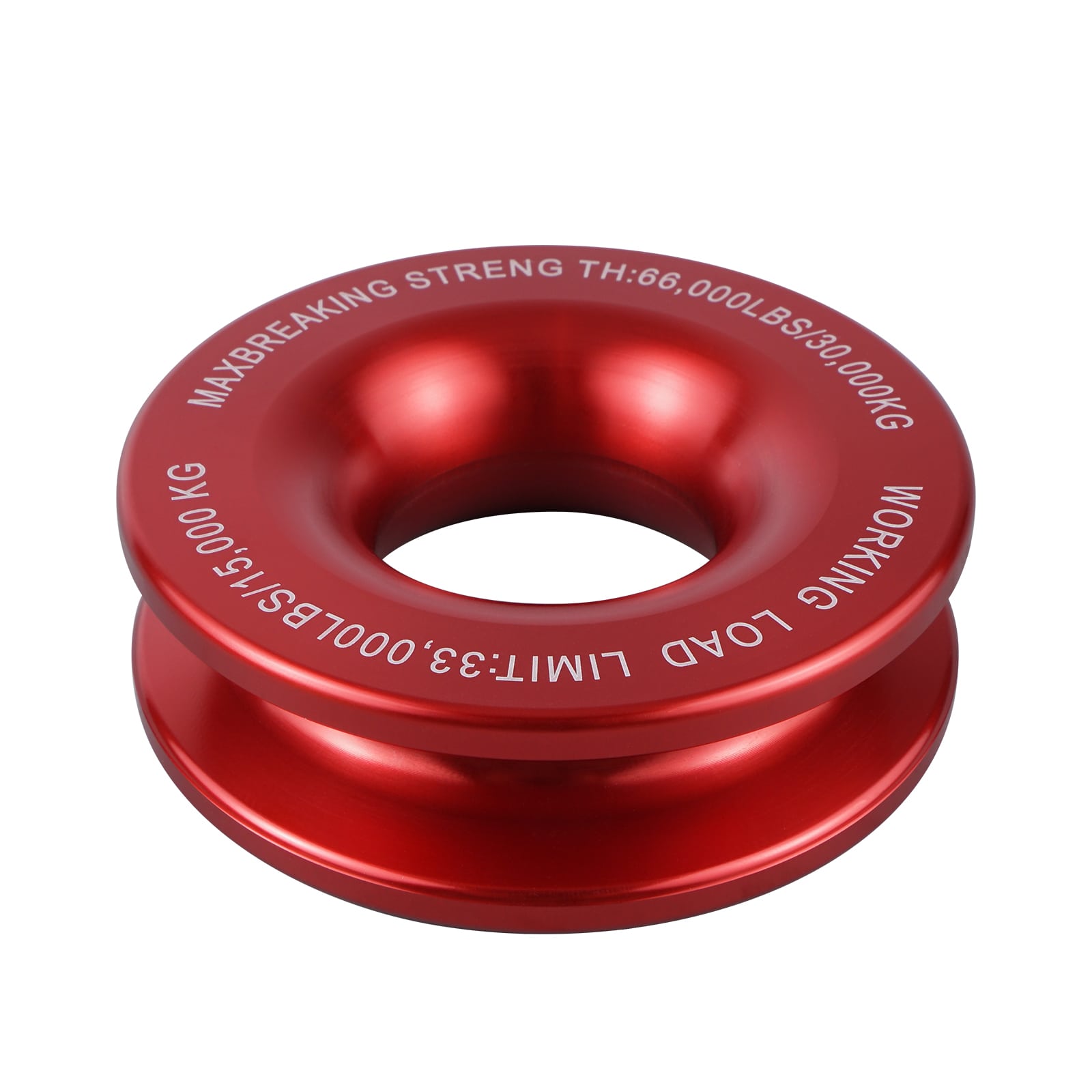 Recovery Pulley Ring 30000 KG for Soft Shackle and Winch Rope 4WD Recovery Gear 4x4 Offroad
