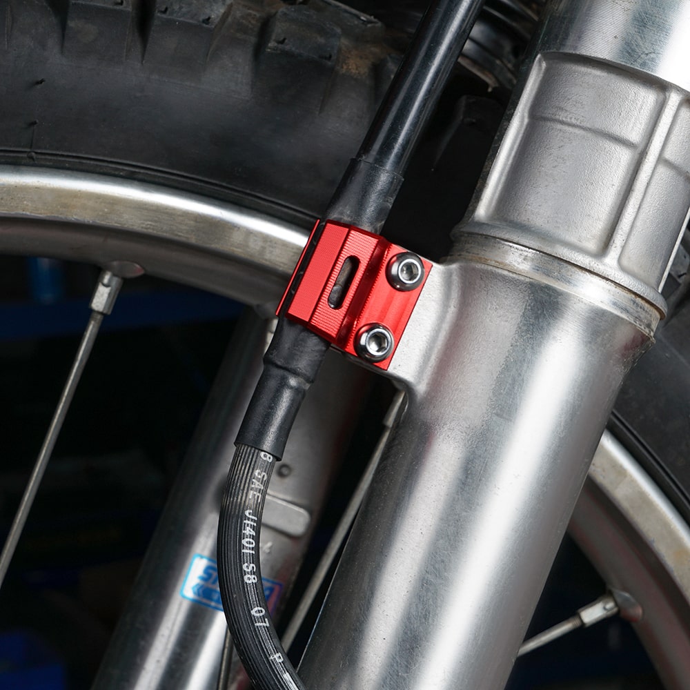 Front Brake Line Cable Clamp For Honda XR650L 1993-2024 XR250R 1987-1996