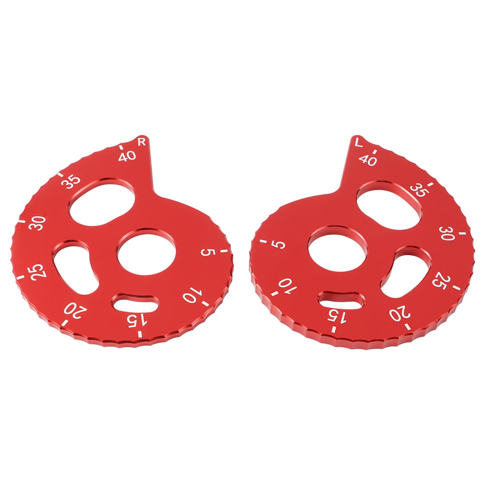 Red Aluminum Chain Adjuster For Honda XR650L 1993-2024