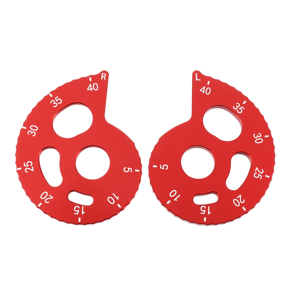 Red Aluminum Chain Adjuster For Honda XR650L 1993-2024