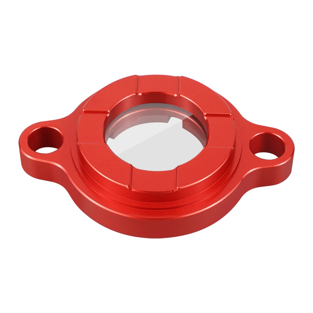 Clear Engine Oil Filter Cover Cap For Beta RR 350/390/430/480 4T 2015-2024