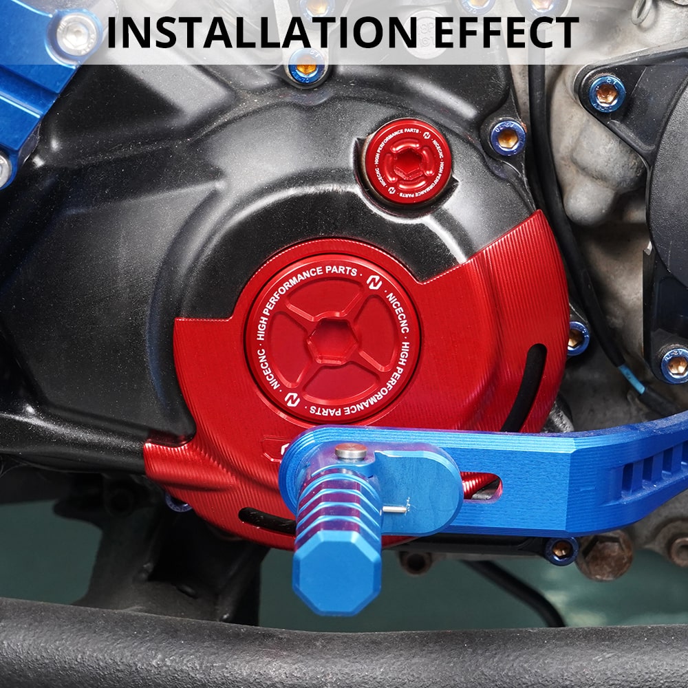 ATV Crankcase Cover Engine Timing Plugs Kit For Yamaha YFZ450R 2009-2025