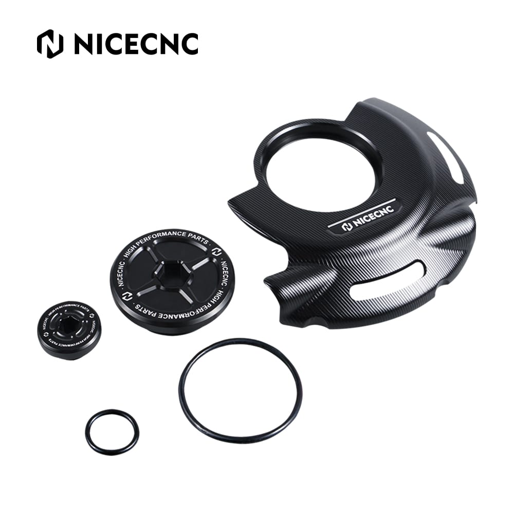 ATV Crankcase Cover Engine Timing Plugs Kit For Yamaha YFZ450R 2009-2025