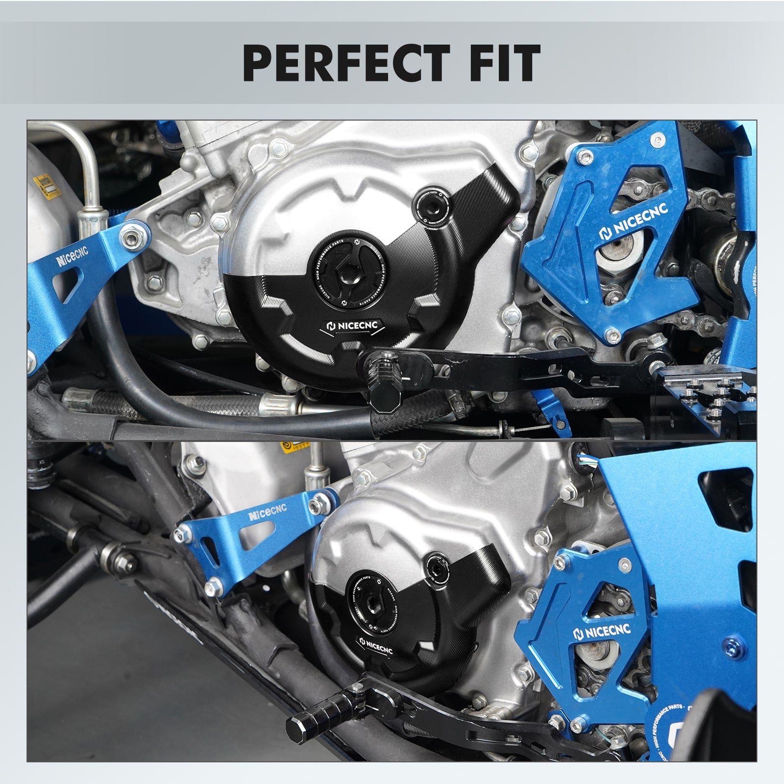 Crankcase Cover & Engine Timing Plug Kit For Yamaha Raptor 700 2006-2024