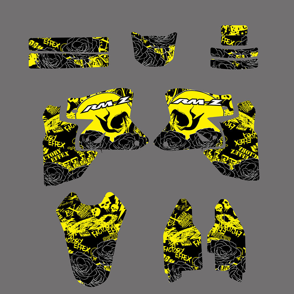 Team Graphics Decals Stickers For Suzuki DRZ400SM DRZ 400SM 2005-2014