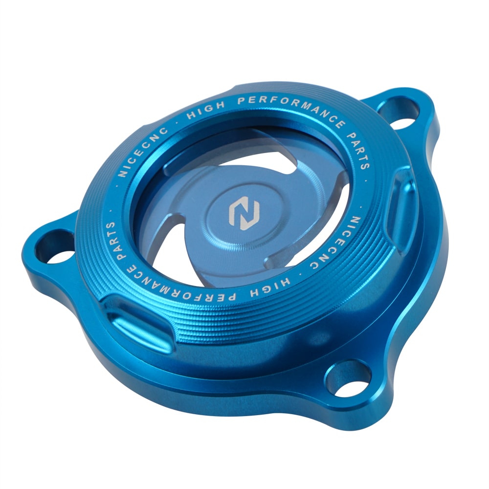 Engine Oil Filter Cover Cap Transparent For SUZUKI DRZ400 2000-2024