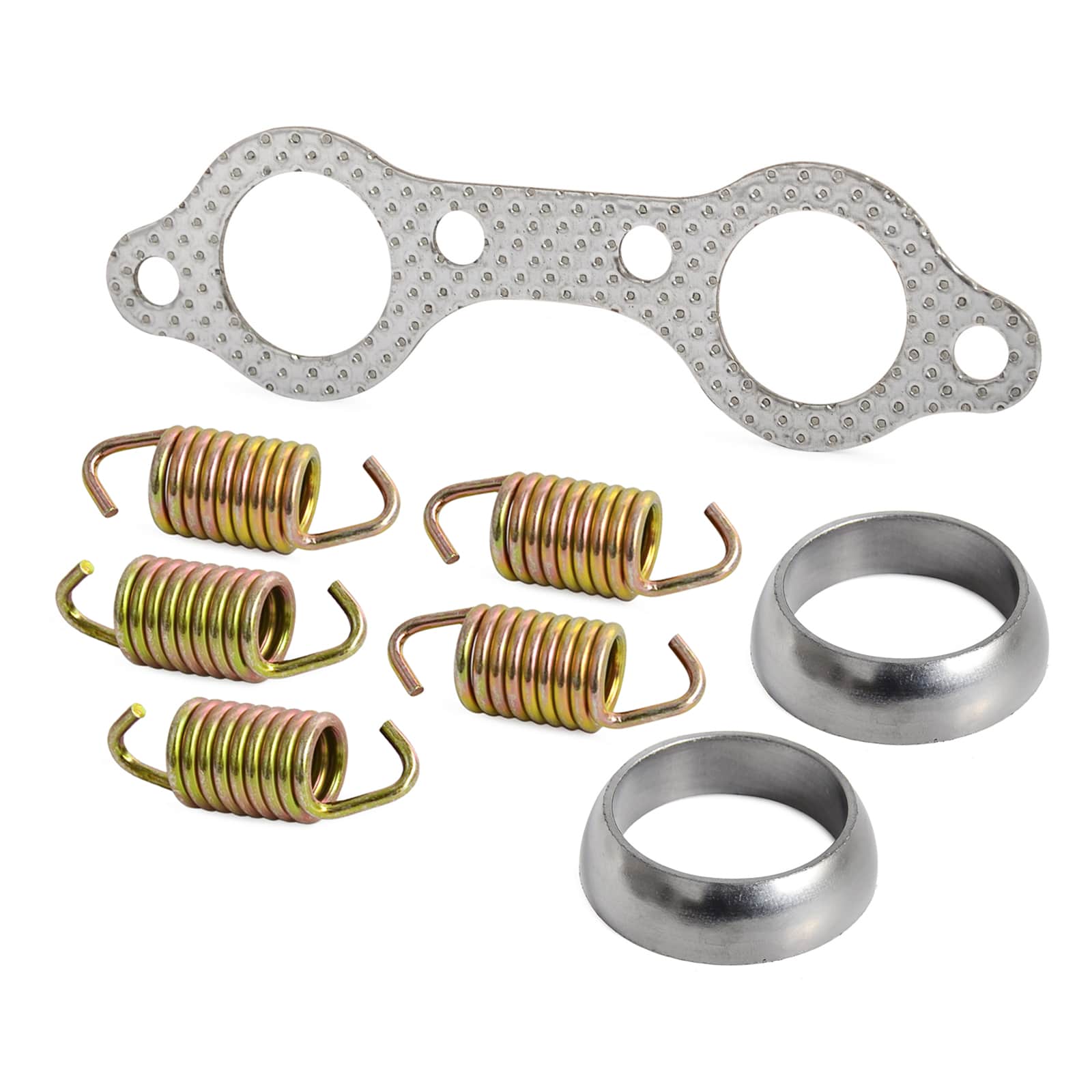 Exhaust Pipe Manifold Gasket Spring Rebuild Kit