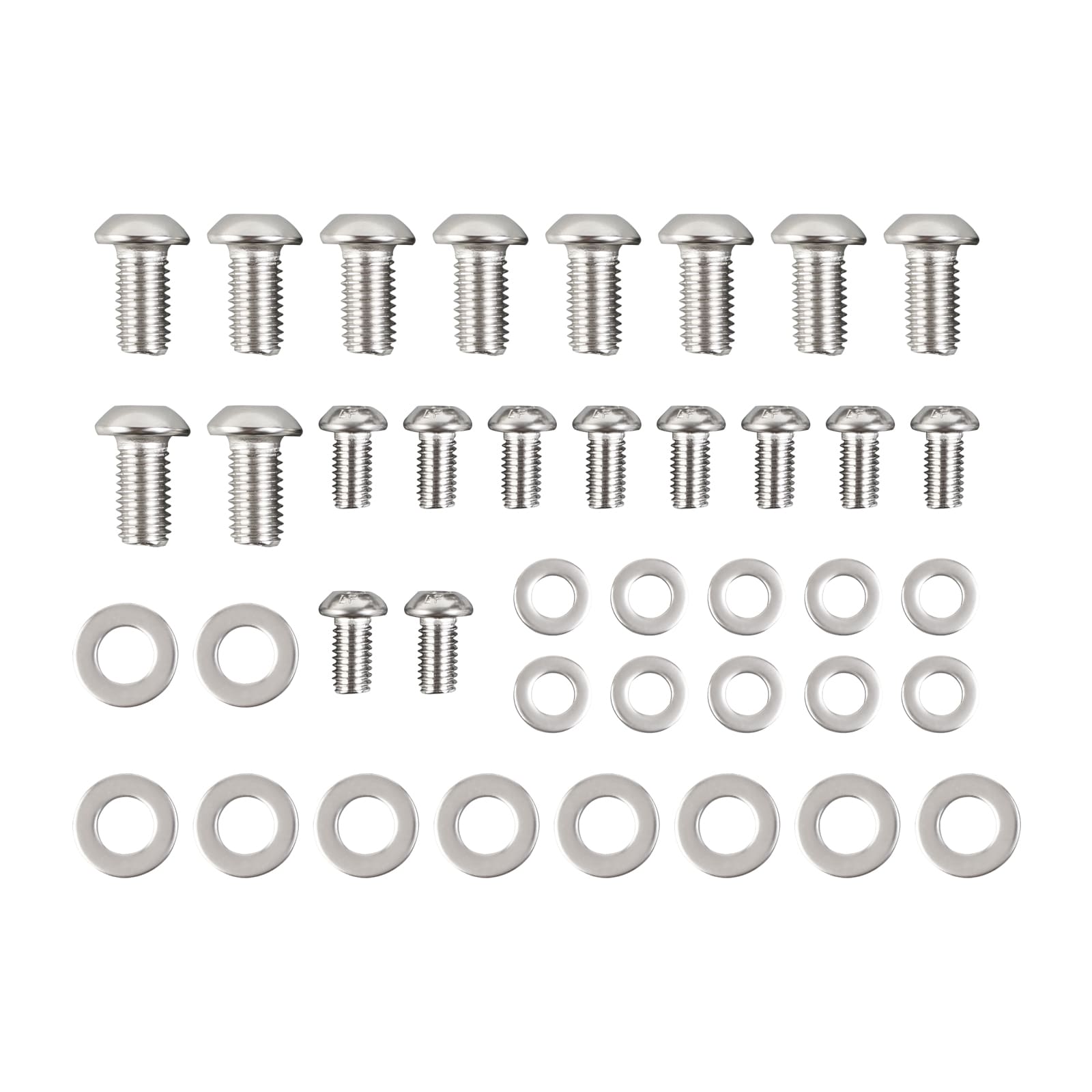 20PCS ATV Muffler Exhaust Mount Bolts Washers Kit For Yamaha Banshee 350