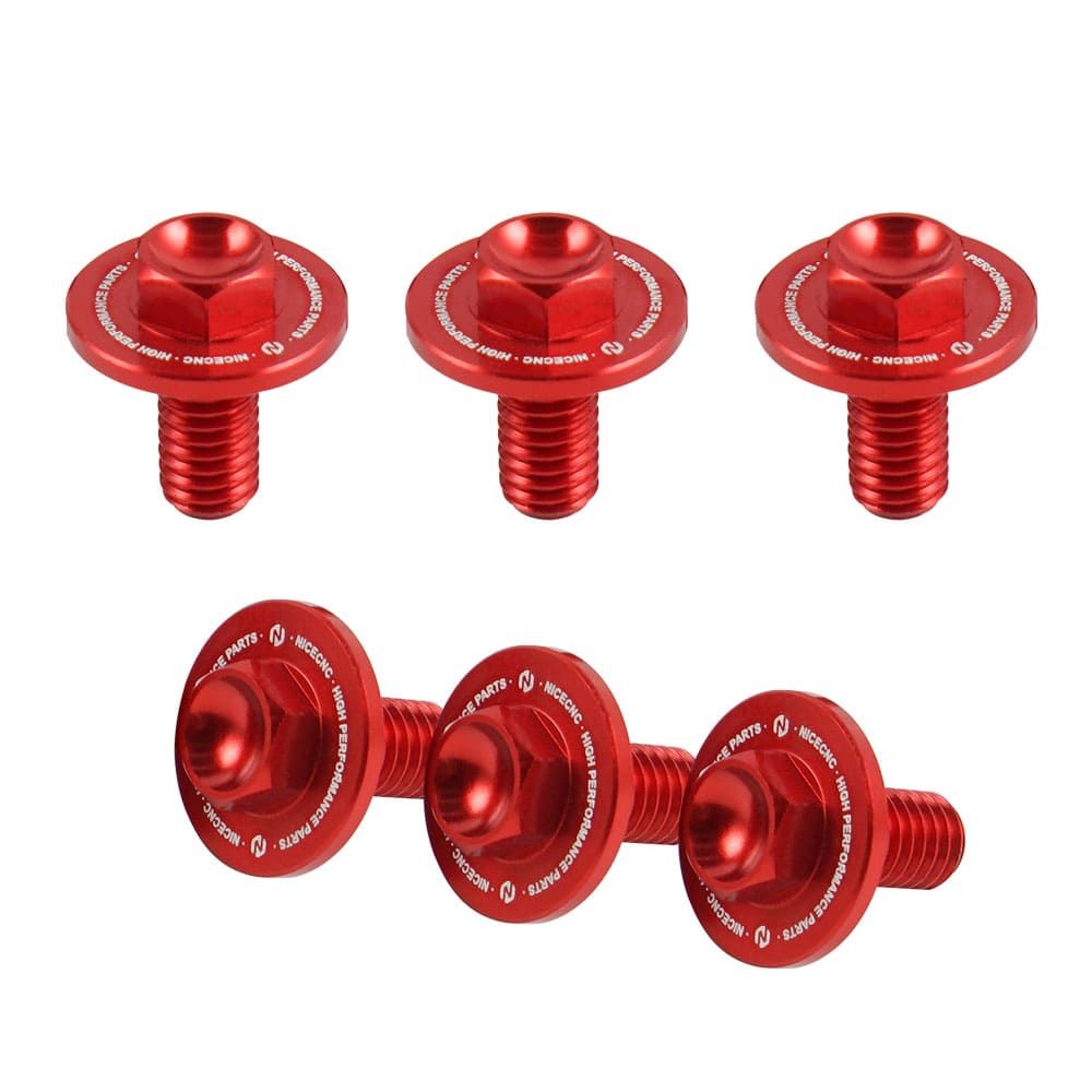 CNC Machined Fork Guard Bolts Set For Beta Kawasaki