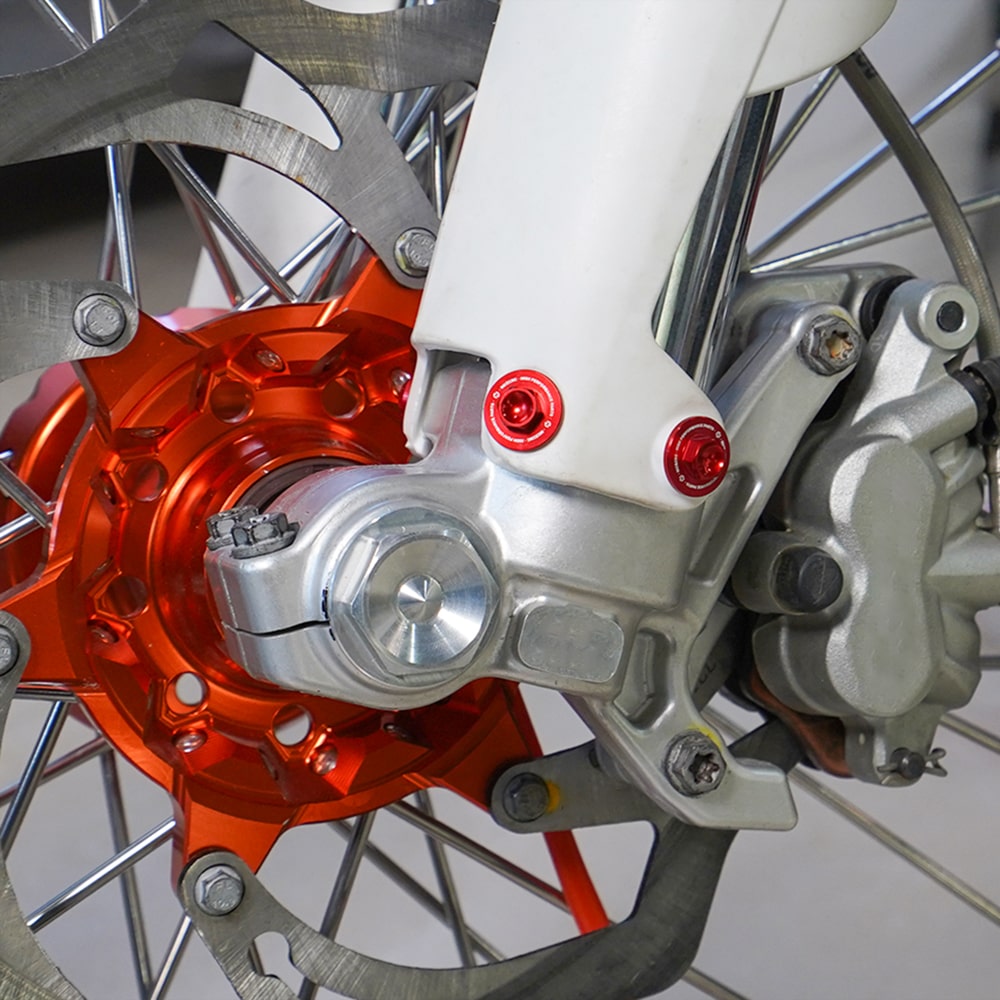 CNC Machined Fork Guard Bolts Set For Beta Kawasaki