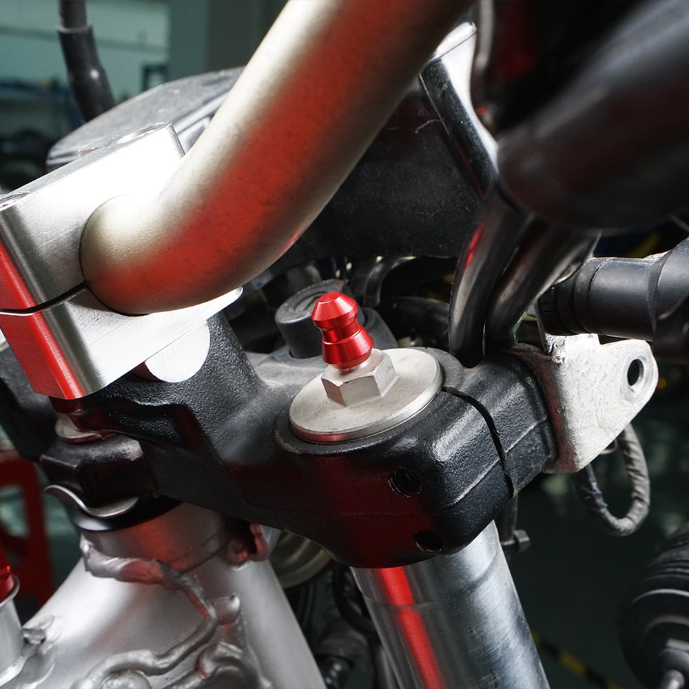 Tire Stem Caps & Front Fork Caps Valve for Honda XR650L 1993-2024