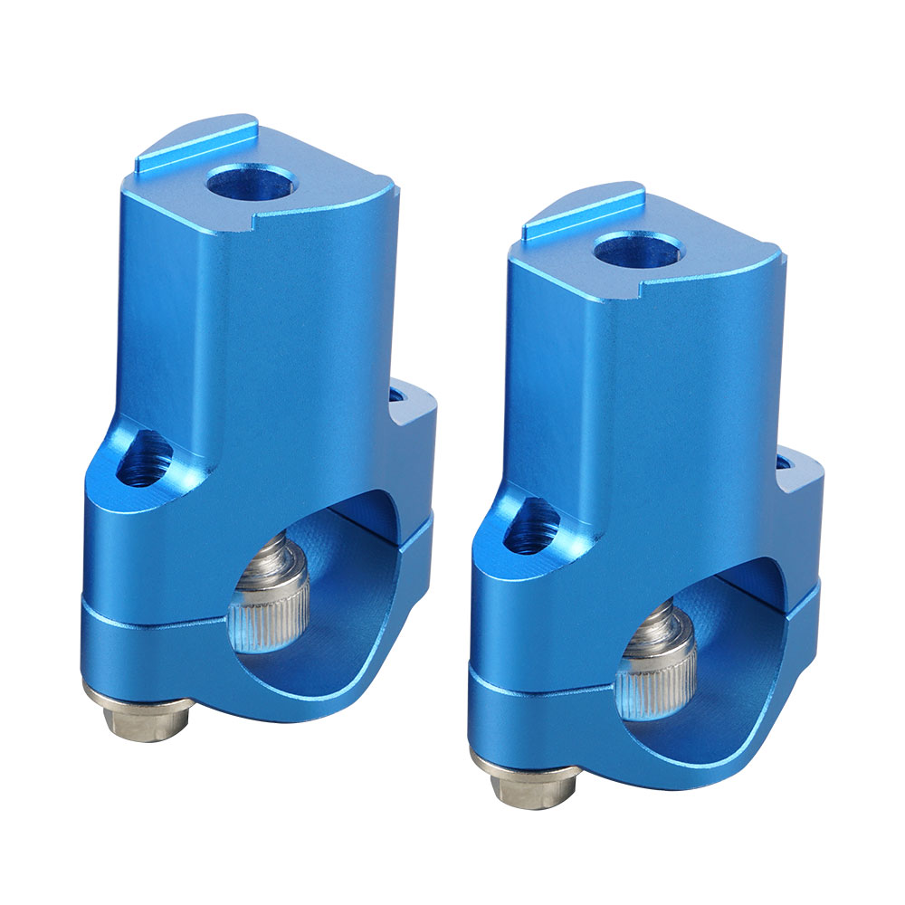 28mm Handlebar Mounts Clamp Riser 52mm Height For KTM Husaberg Husqvarna BETA GasGas