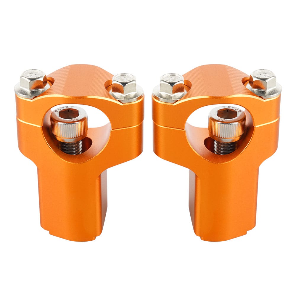 28mm Handlebar Mounts Clamp Riser 52mm Height For KTM Husaberg Husqvarna BETA GasGas