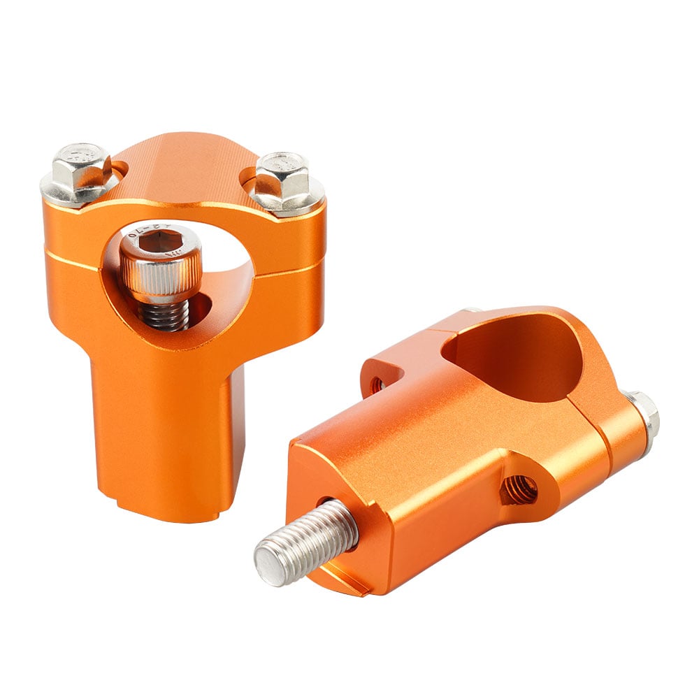 28mm Handlebar Mounts Clamp Riser 52mm Height For KTM Husaberg Husqvarna BETA GasGas