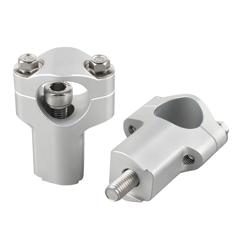 28mm Handlebar Mounts Clamp Riser 52mm Height For KTM Husaberg Husqvarna BETA GasGas