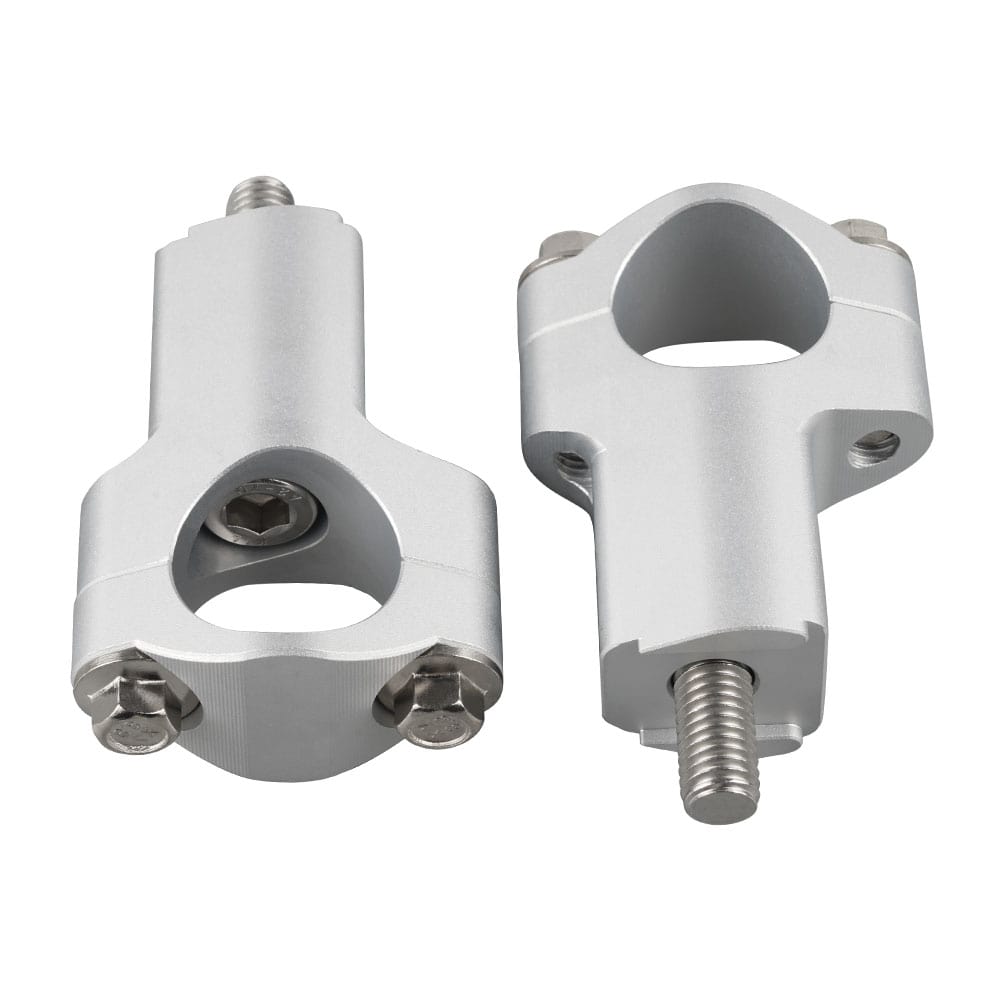 28mm Handlebar Mounts Clamp Riser 52mm Height For KTM Husaberg Husqvarna BETA GasGas