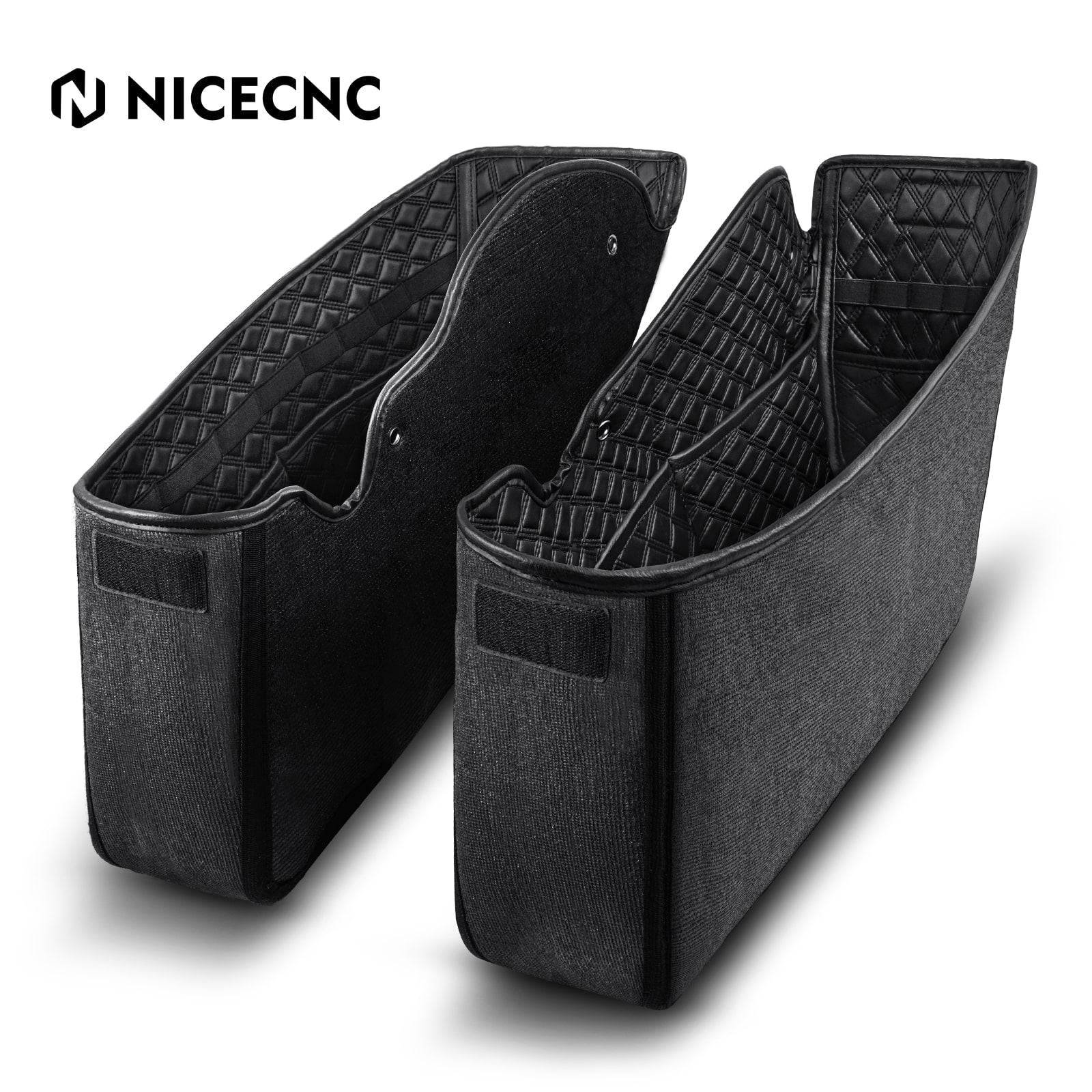 SaddleBags Organizer Liner Bottom Inserts Bags For Harley Touring Road King Street Glide