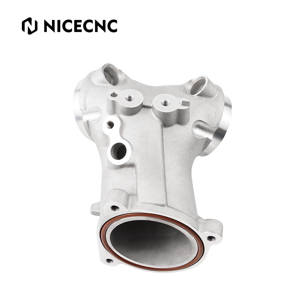 57mm M8 Engine Air Intake Manifold For Harley Road King Street Glide 55mm Stock Manifold