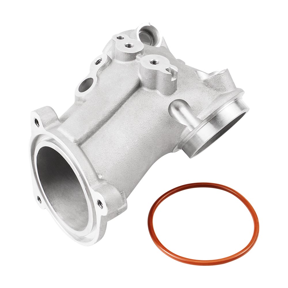 57mm M8 Engine Air Intake Manifold For Harley Road King Street Glide 55mm Stock Manifold