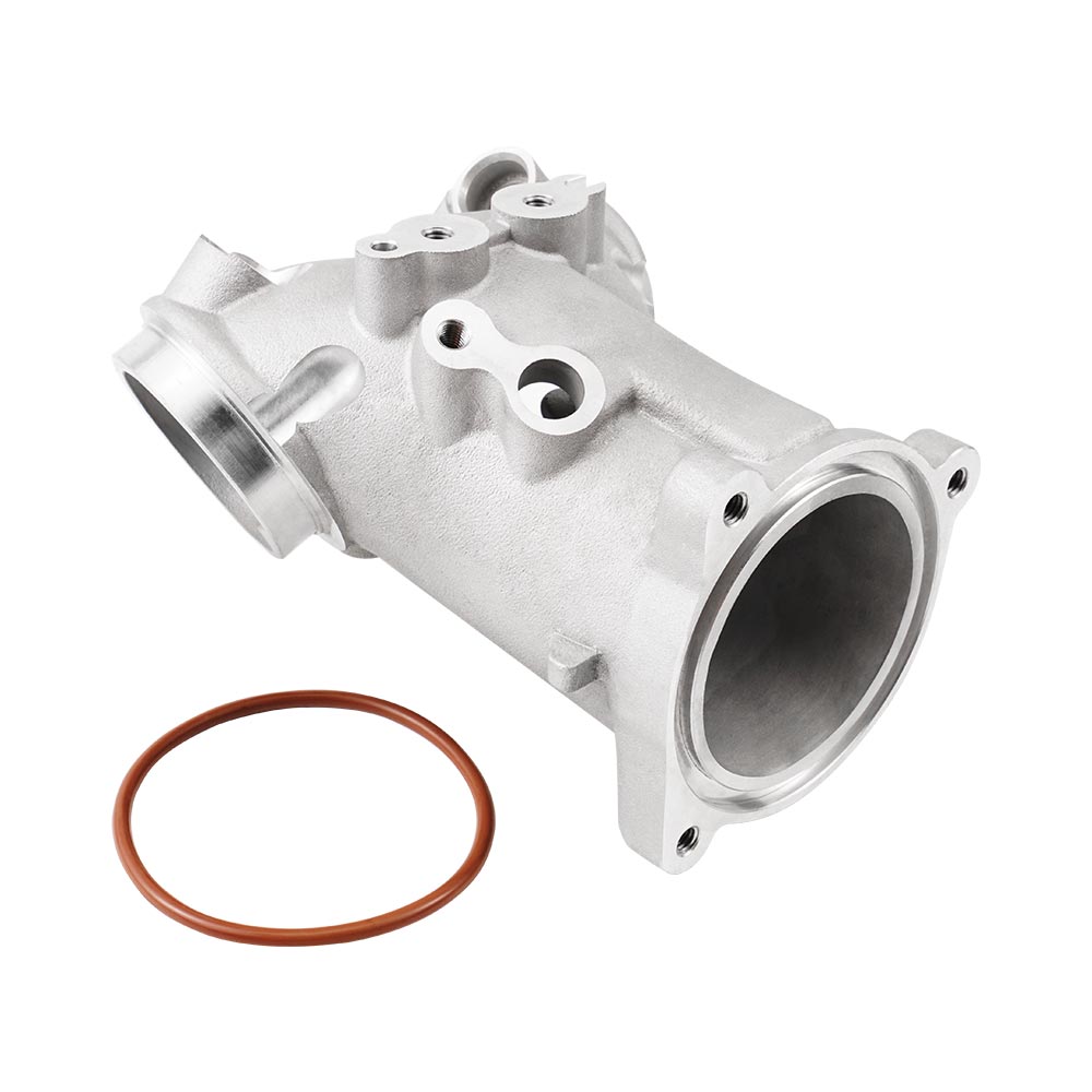 57mm M8 Engine Air Intake Manifold For Harley Road King Street Glide 55mm Stock Manifold