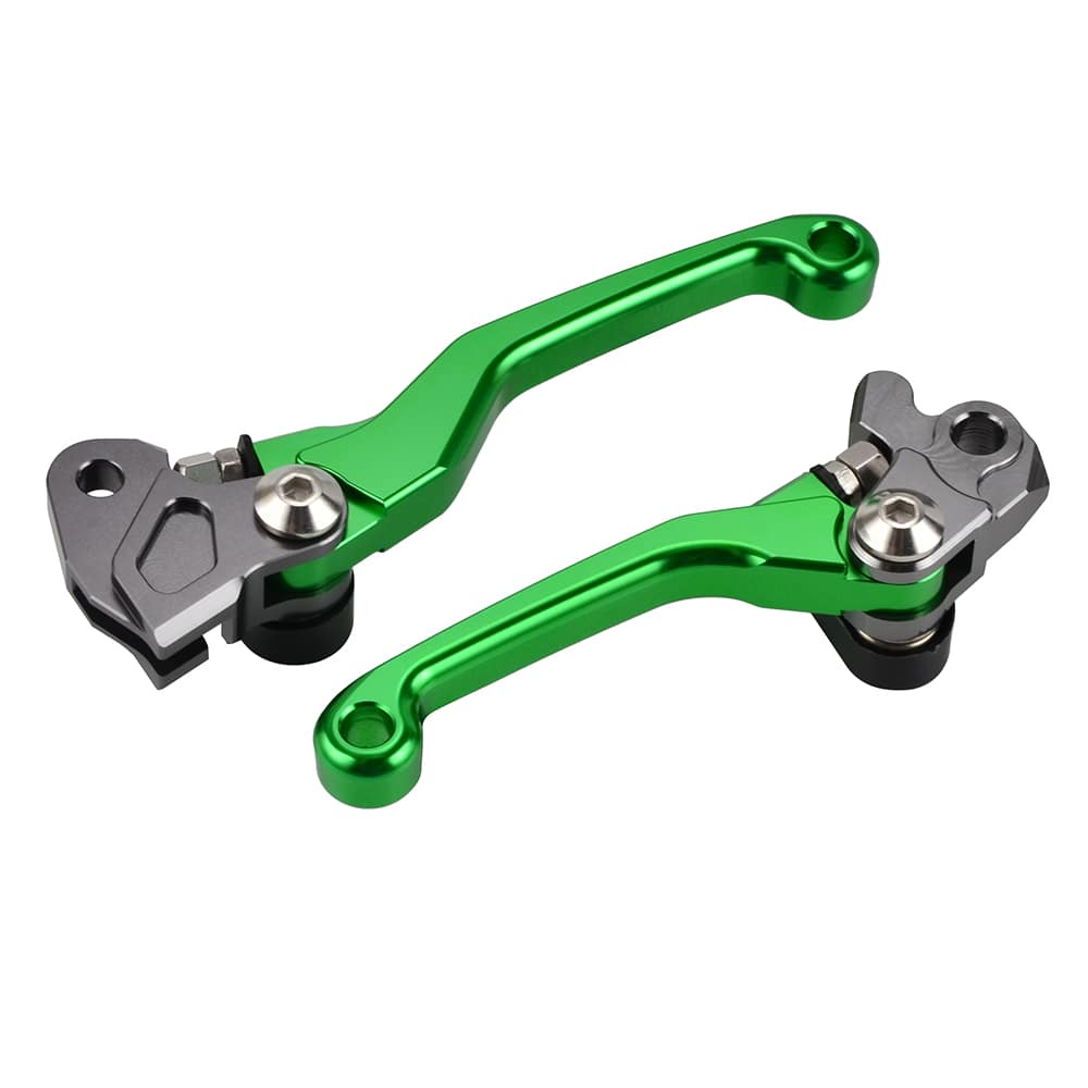 Pivot Brake Clutch Levers For Kawasaki KX65 KX85 KX100 KX125 KX250 Suzuki RM65