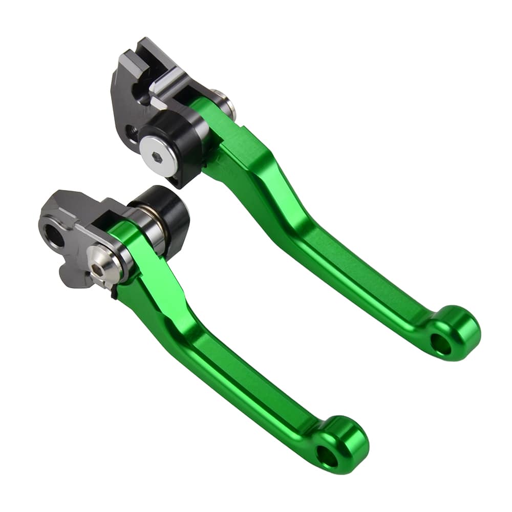 Pivot Brake Clutch Levers For Kawasaki KX65 KX85 KX100 KX125 KX250 Suzuki RM65