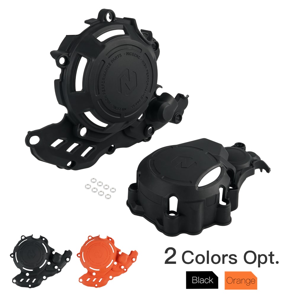 4T Crankcase and Ignition Clutch Cover Kit for KTM EXC-F 350 2017-2023