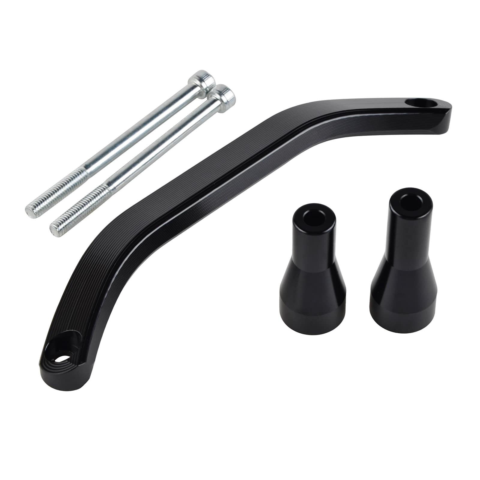 Motorfiets Achter Passenger Grab Bar Handvat Rail Motorfiets Handvat Achterbank Rail Kit voor Kawasaki Z650 2017 2018 CNC Aluminium(zwart Motorfiets Achter Passenger Grab Bar Handvat Rail Motorfiets Handvat Achterbank Rail Kit voor Kawasaki Z650 2017 2018 CNC Aluminium(zwart