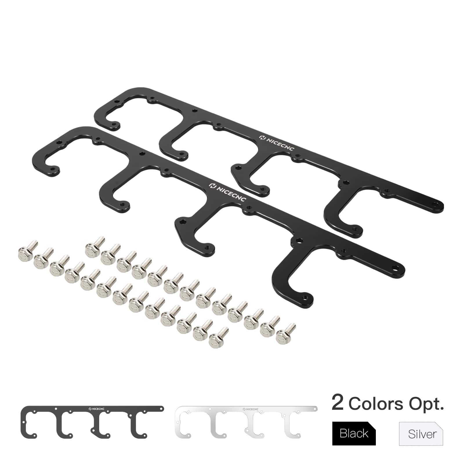 LS D581 Square Coil Bracket Valve Cover For Chevrolet Truck 4.8L 5.3L 5.7L 6.0L 6.2L 7.0L V8