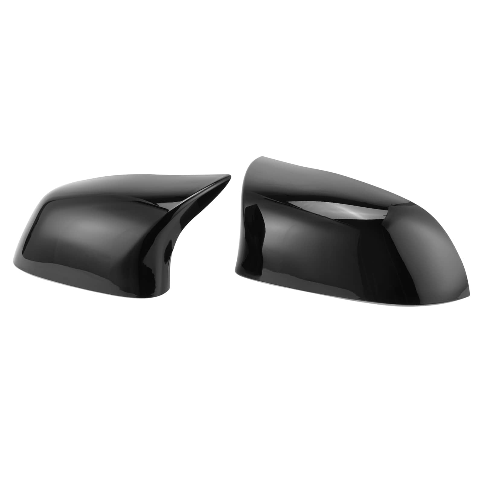 For BMW F15 X5 F25 X3 F16 X6 F26 X4 M-Style Gloss Black Replacement Mirror Covers 14-18