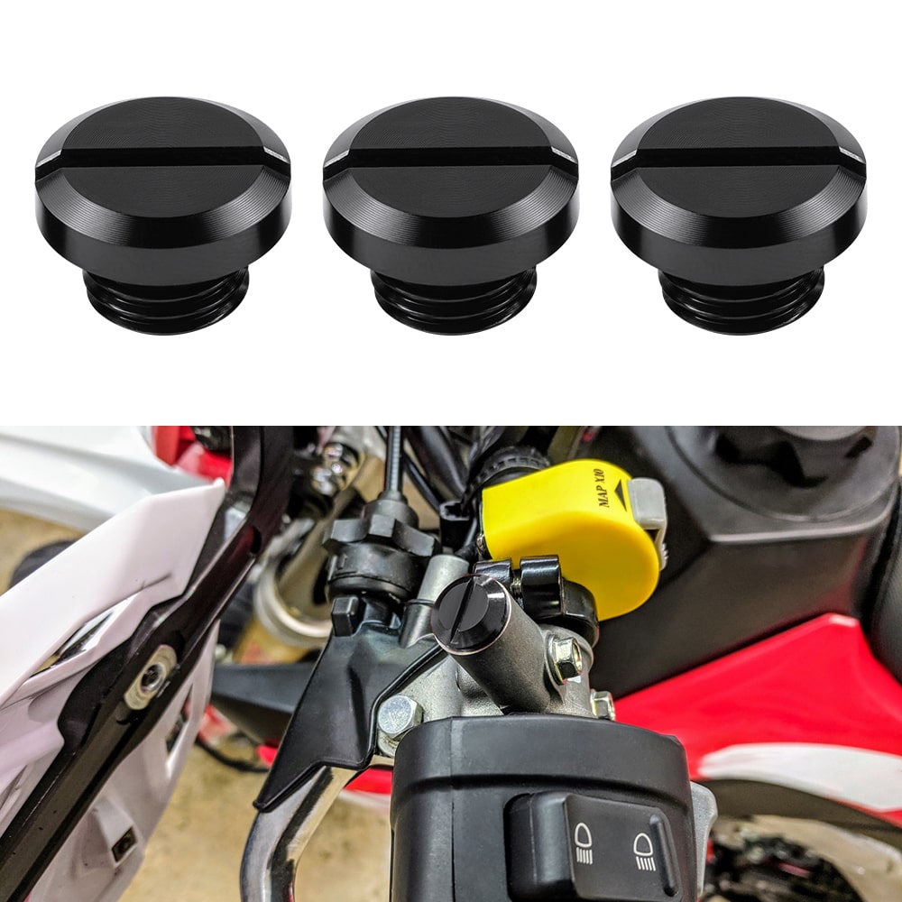 Motorcycle Mirror Hole Plug Kit M10XP1.25