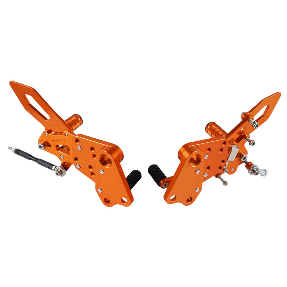 Adjustable Rearset Foot Pegs Boards For KTM Duke 390 18-23