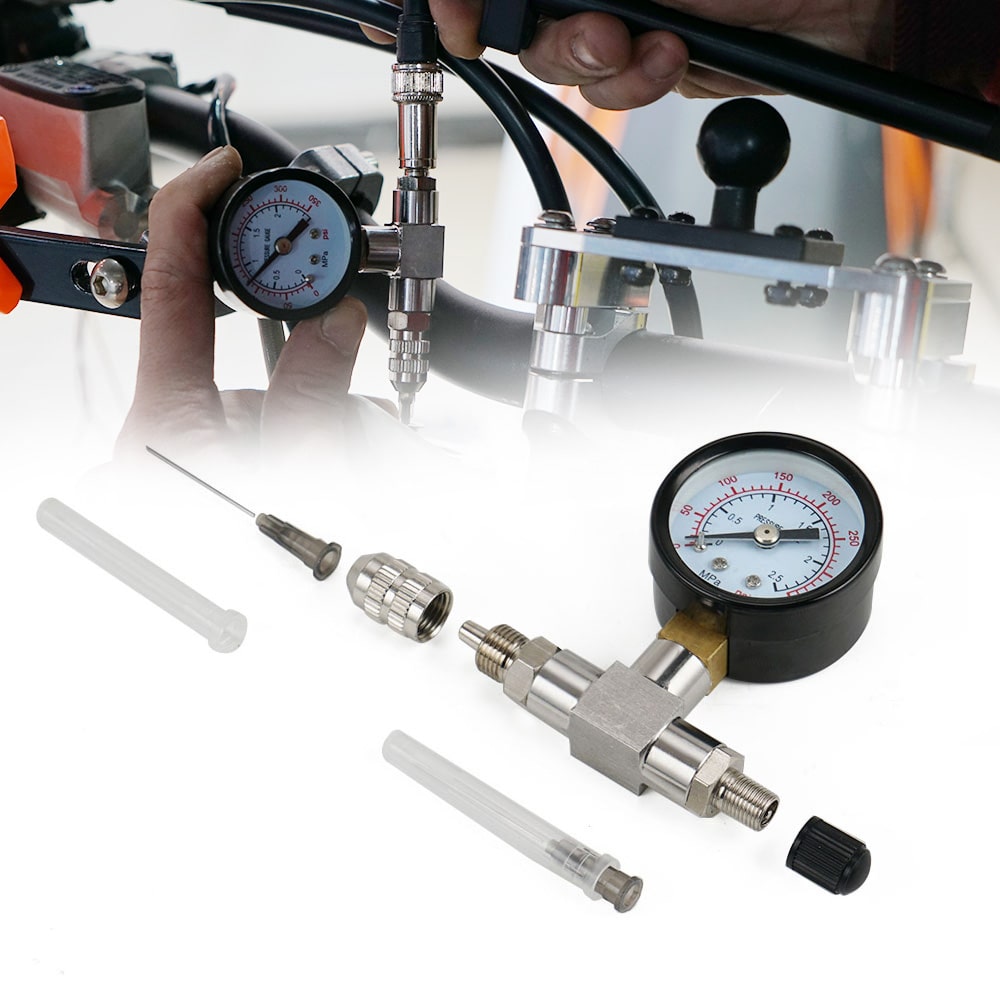 350 PSI Shock Nitrogen Needle Fill Tool For Universal Motorcycles ATV UTV Polaris RZR Can Am