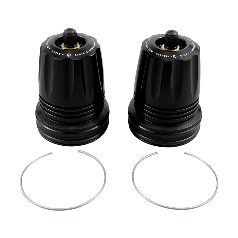 High Volume Nitrogen Suspension Reservoir End caps for UTV Shocks