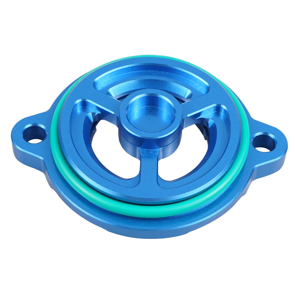 Clear Oil Filter Cover For KTM RC 390 Duke 690 Enduro SMC R 790 890 ADV 1290 SAR