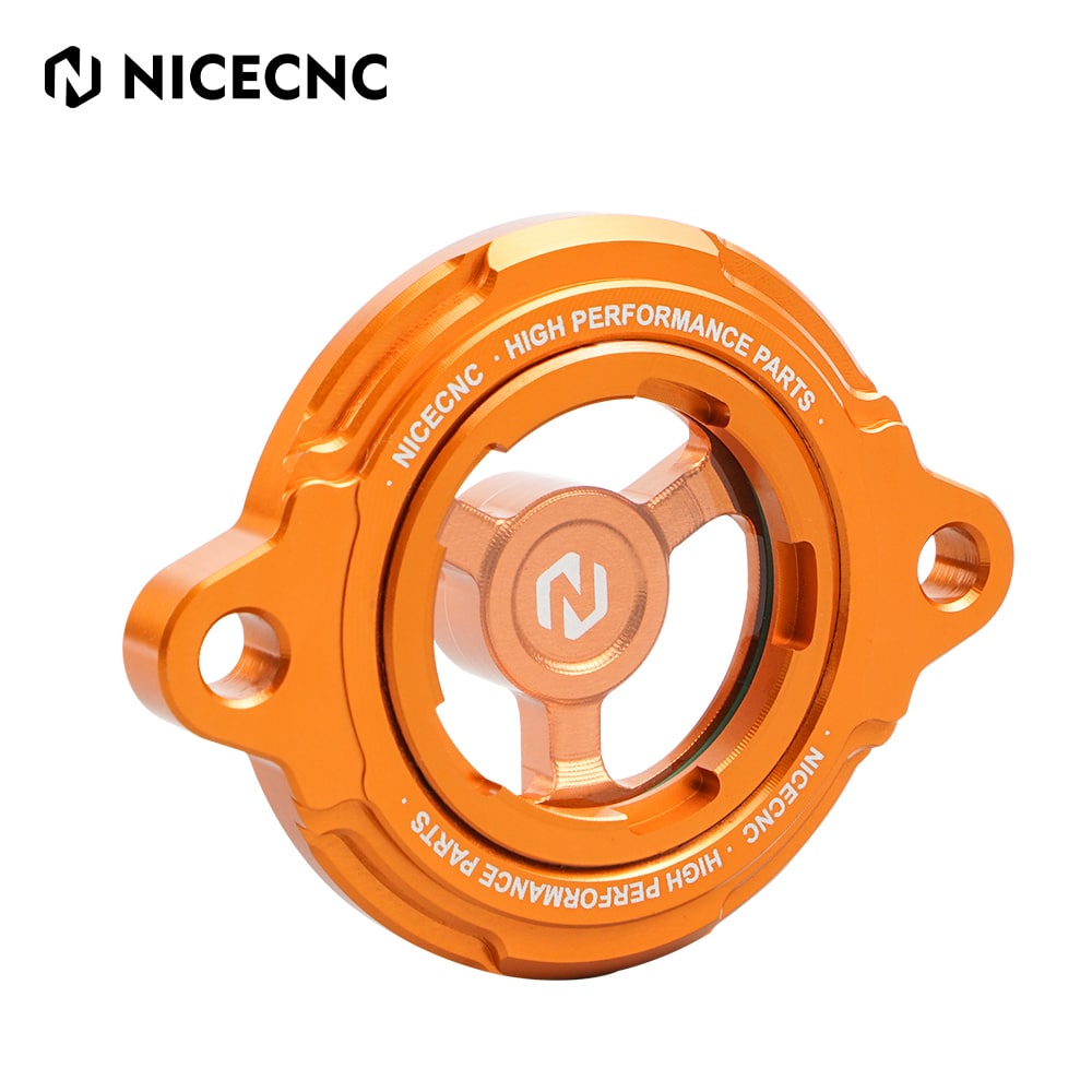 Clear Oil Filter Cover For KTM RC 390 Duke 690 Enduro SMC R 790 890 ADV 1290 SAR