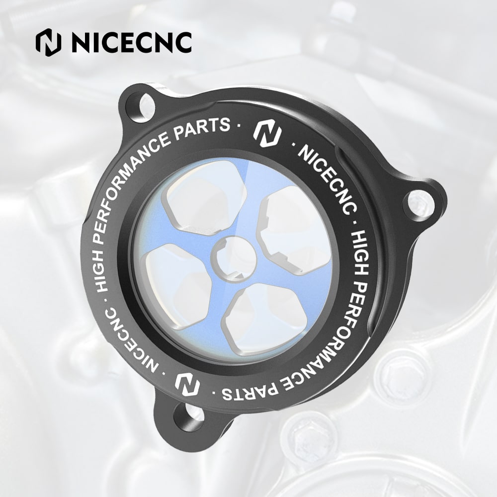 ATV Transparent Oil Filter Cover Cap For Yamaha Raptor 700 700R 2006-2024