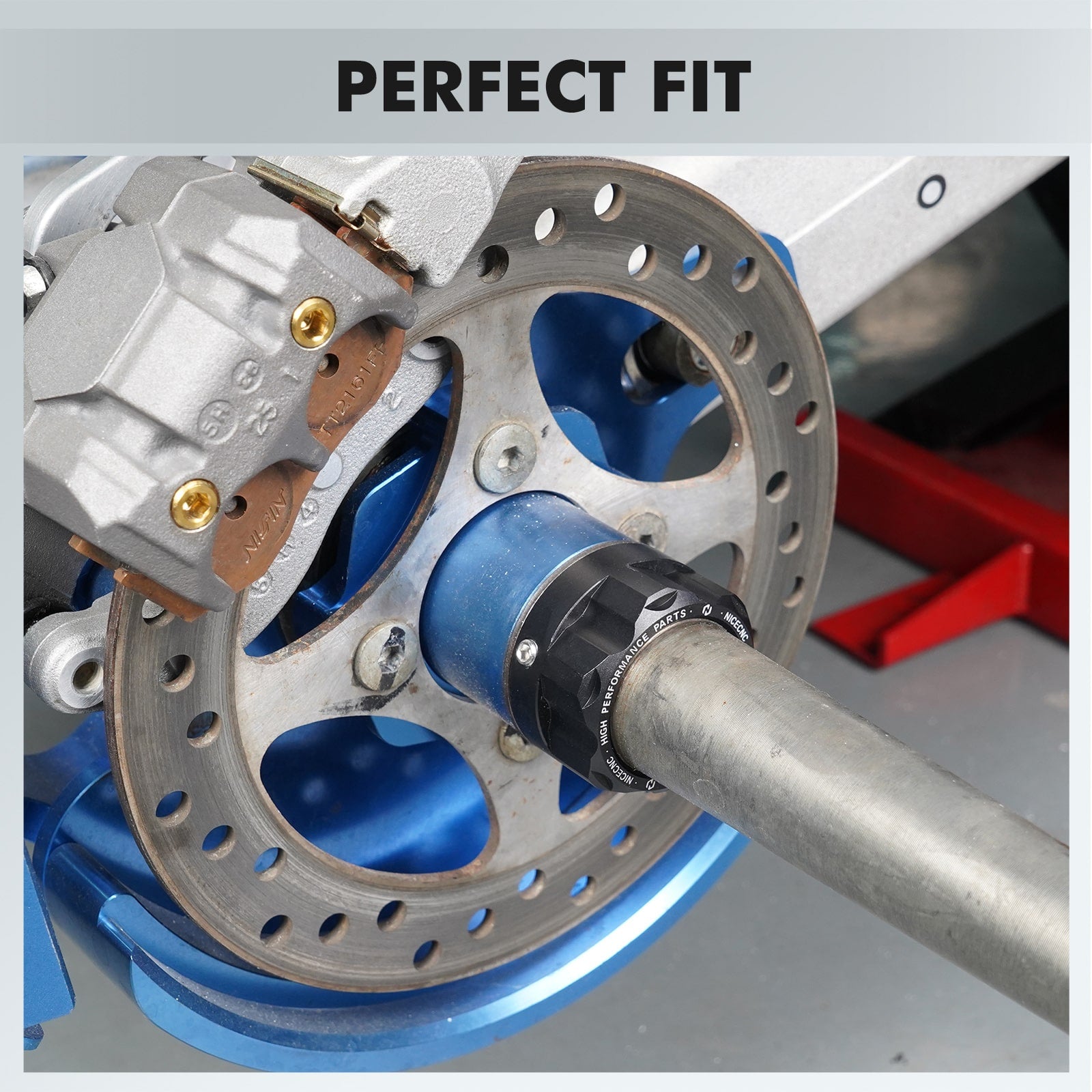 ATV Rear Wheel Axle Locking Nut #90179-36003-00 For Yamaha Raptor 700 2006-2024